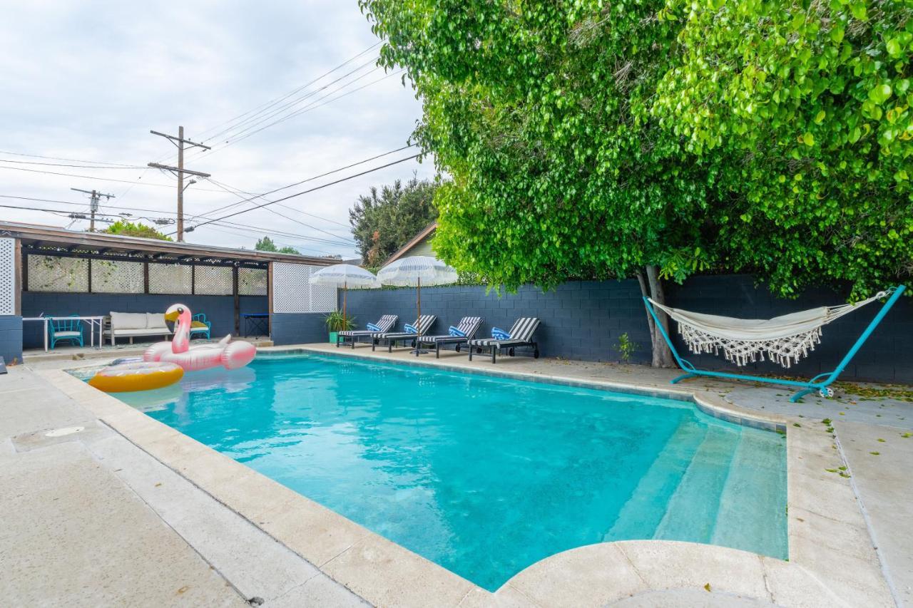 Angel&Rose Universal Hollywood Heated Pool House King Bed Los Angeles Exterior photo